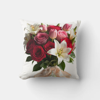 Flower Bouquet 1 Pillow