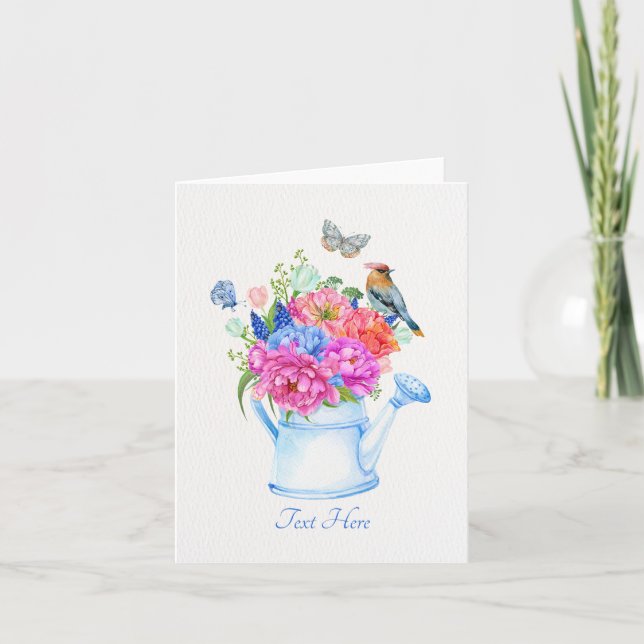 flower bouquet aesthetic  card (Front)