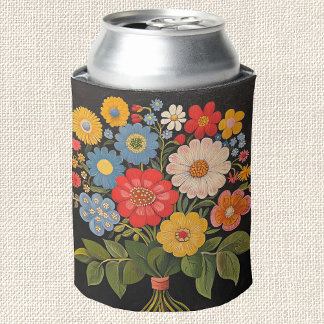 Flower Bouquet Can Cooler