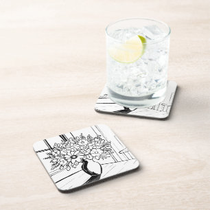 Flower Bouquet Coaster