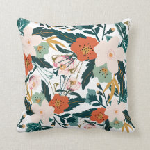 Flower Bouquet Computer Art Decor-Soft White