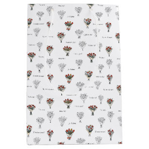 Flower Bouquet Gift Bag