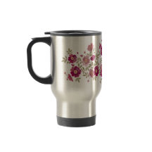 Flower Bouquet Stainless Steel Safety Mug