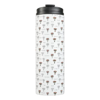 Flower Bouquet Thermal Tumbler
