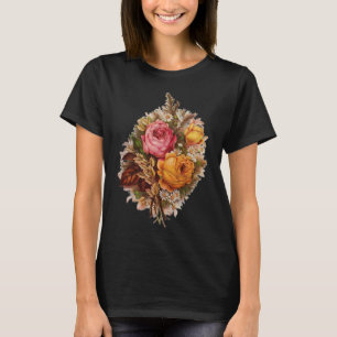 Flower Bouquet Vintage Floral Design Women s T-Shirt