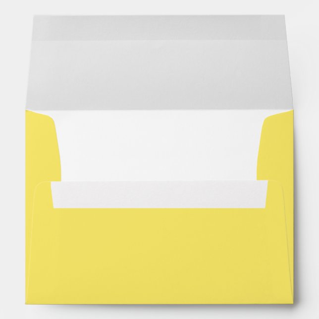 Flower Bouquet Wedding Envelope (Back (Bottom))