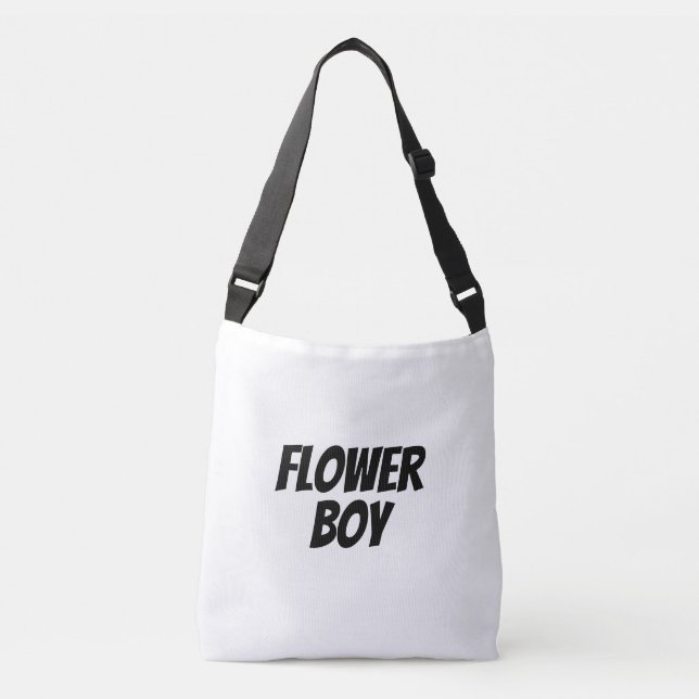 Flower Boy  Crossbody Bag (Front)