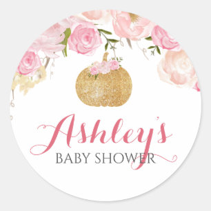 Flower Bridal Shower Sticker