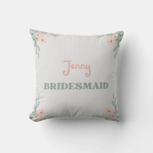 Flower bride cushion