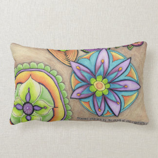 Flower Burst Lumbar Cushion