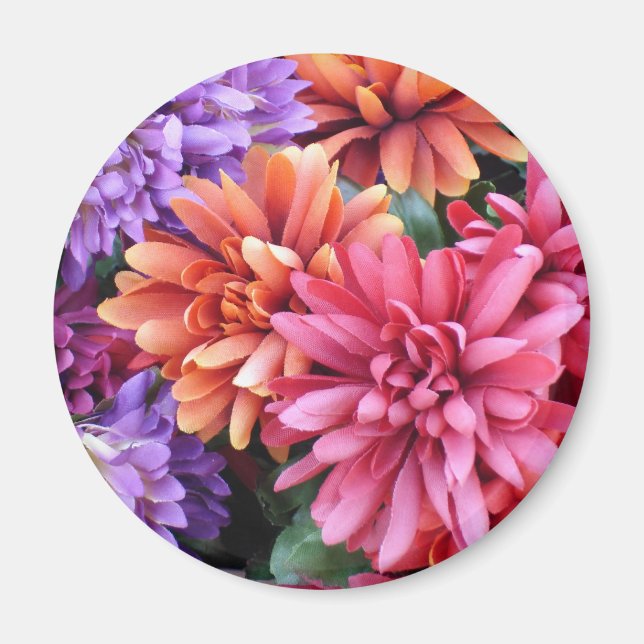 Flower Bursts Magnet (Front)