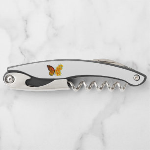 Flower Butterfly with Yellow California Poppy Corkscrew