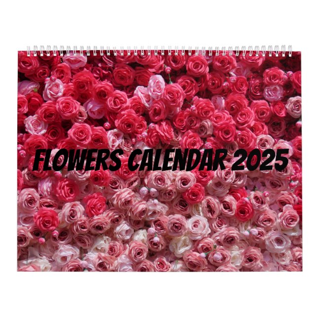 Flower Calendar 2025 (Cover)