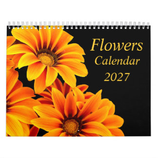 Flower Calendar 2027