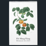 Flower calendar by Ho Mang Hang 2022<br><div class="desc">Water colour of flowers by Ho Mang Hang.</div>