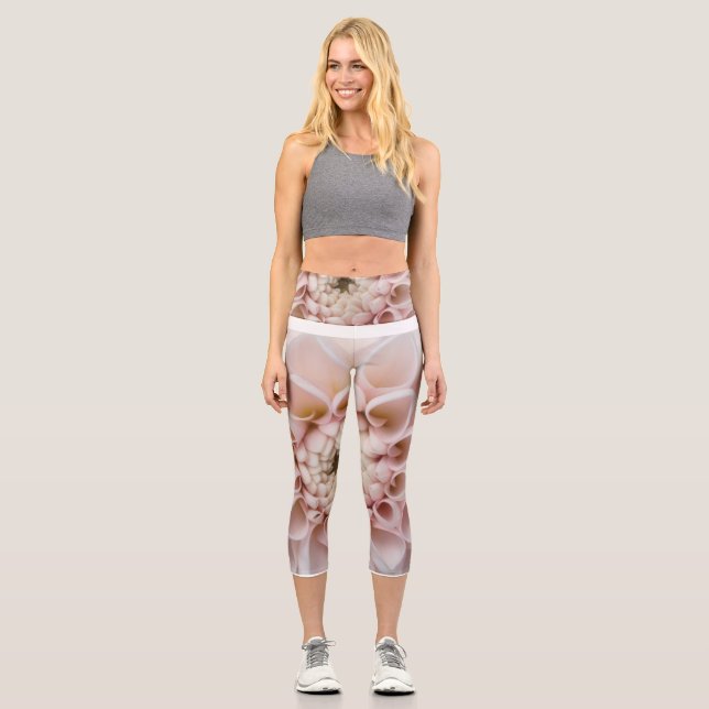 flower capri leggings (Front)