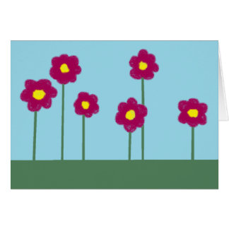 Flower card