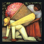 Flower Carrier - Diego Rivera  Poster<br><div class="desc">Flower Carrier - Diego Rivera Poster</div>