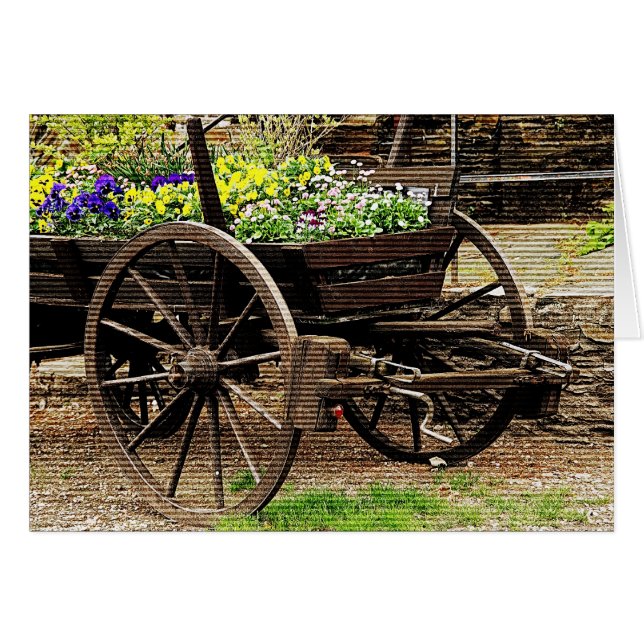Flower Cart (Front Horizontal)