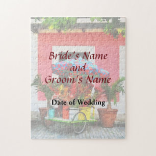 Flower Cart San Juan Wedding Products Jigsaw Puzzle