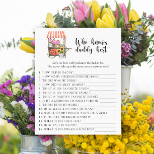 Flower cart - Who knows daddy best game