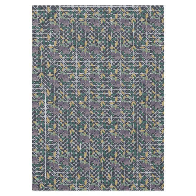 Flower Celosy Tablecloth (Front)