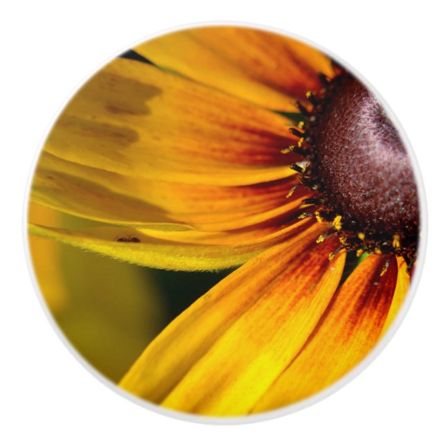 Flower Ceramic Knob (Front)