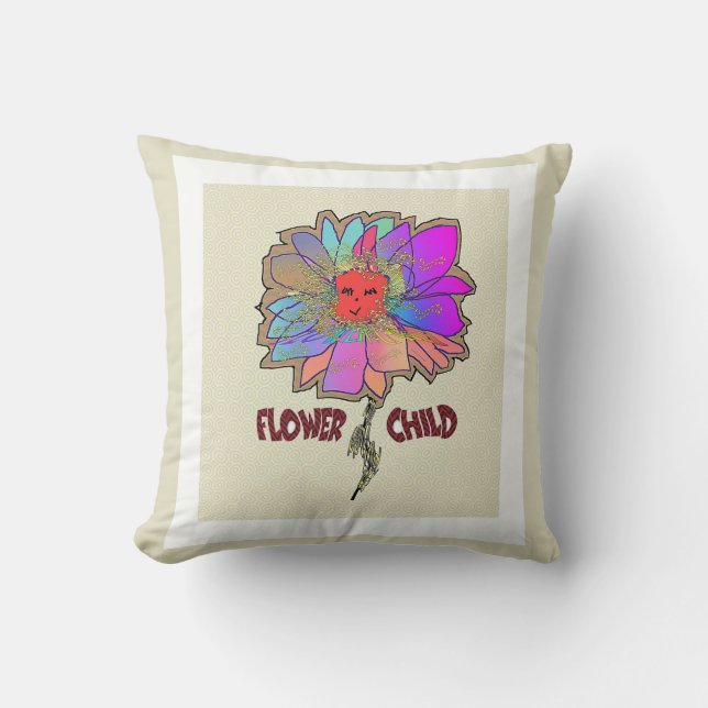 Flower Child Cushion (Front)