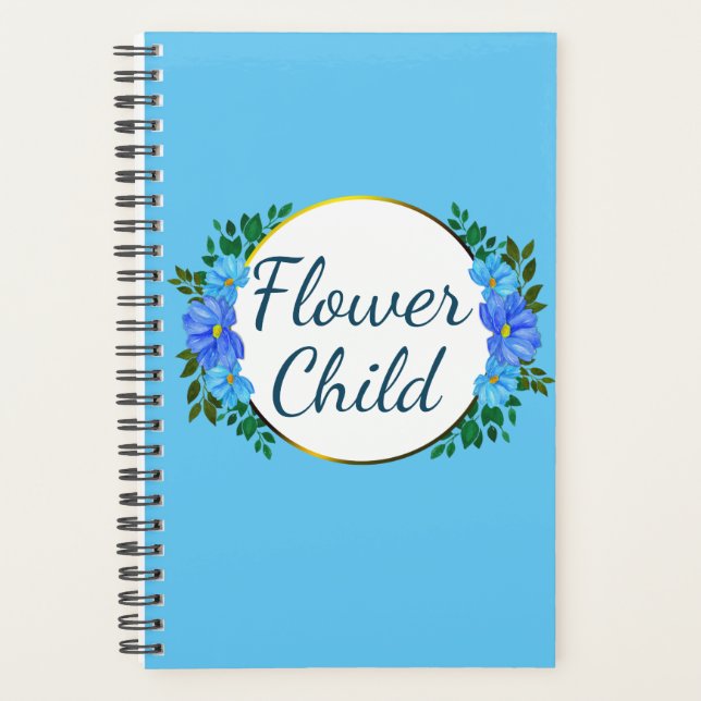 "Flower Child" Floral Design Planner (Front)