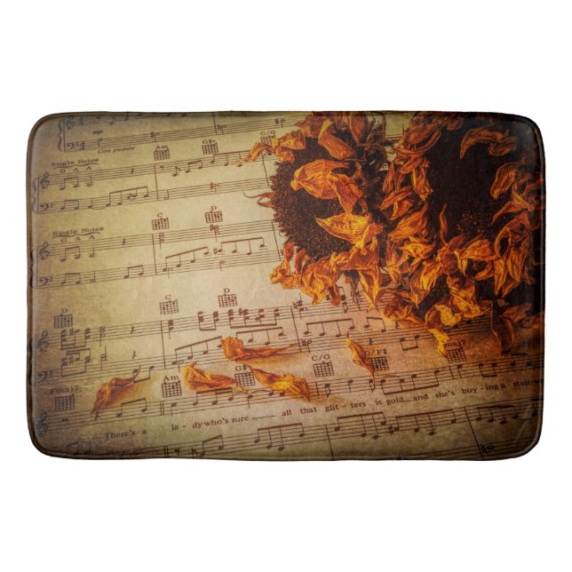 Flower Child Forever Bath Mat (Front)