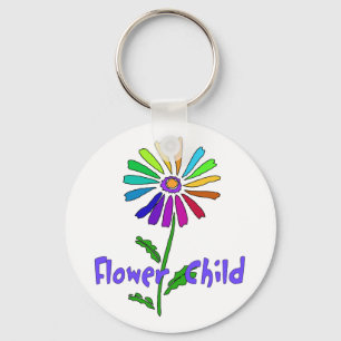 Flower Child Key Ring