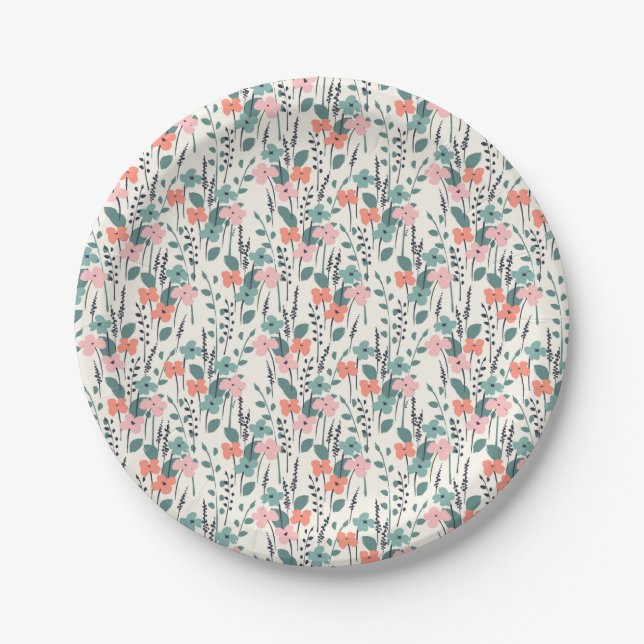 Flower Child Paper Plate (Front)