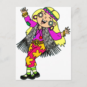 Flower Child Postcard