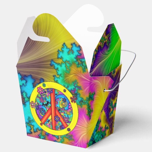 Flower Child Psychedelic Favour Box (Opened)