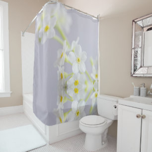 flower close up shower curtain