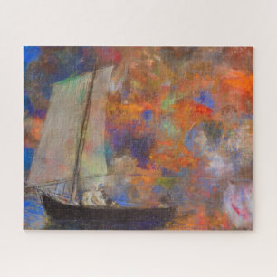 Flower Clouds by Odilon Redon Jigsaw Puzzle