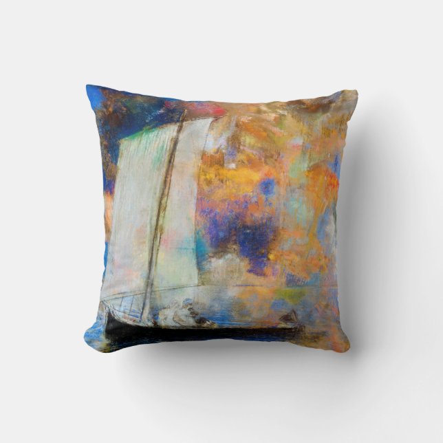 Flower Clouds, Redon Cushion (Front)