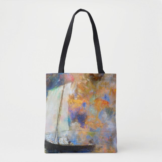 Flower Clouds, Redon Tote Bag (Front)