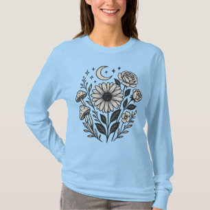 Flower Cluster Women's Long Sleeve T-Shirt