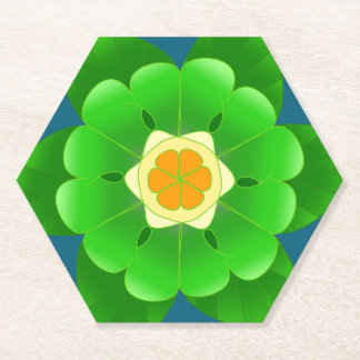 Flower Coaster1 by Black Lion Creations Paper Coaster