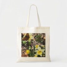 FLOWER COLLAGE TOTE BAG