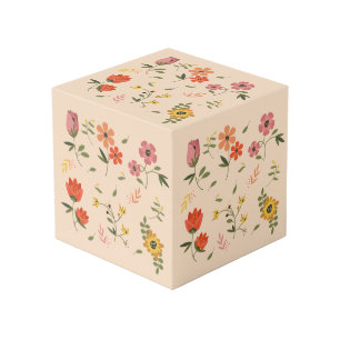 flower collection  cube