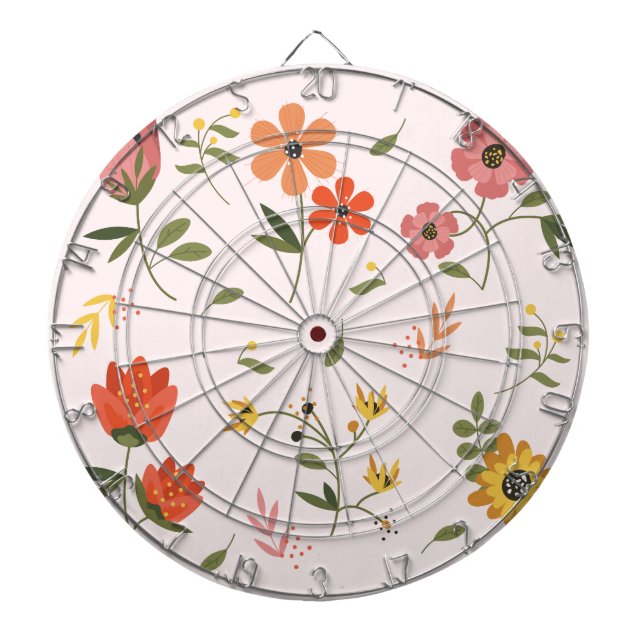 flower collection dartboard (Front)