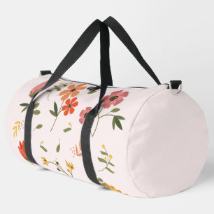 flower collection duffle bag