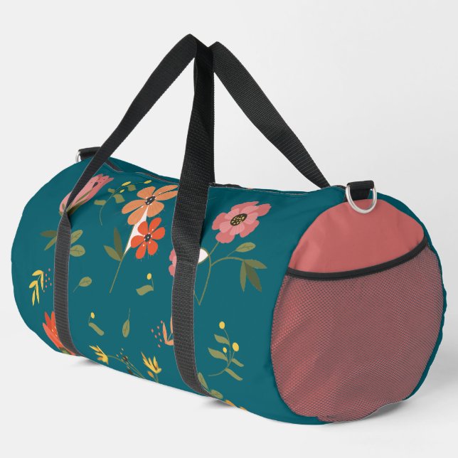flower collection duffle bag (Right Corner)