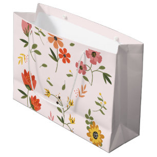 flower collection large gift bag
