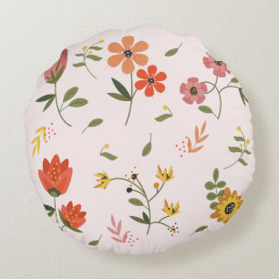 flower collection  round cushion