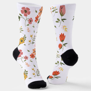 flower collection  socks