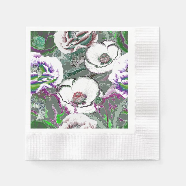 Flower composition. napkin (Front)