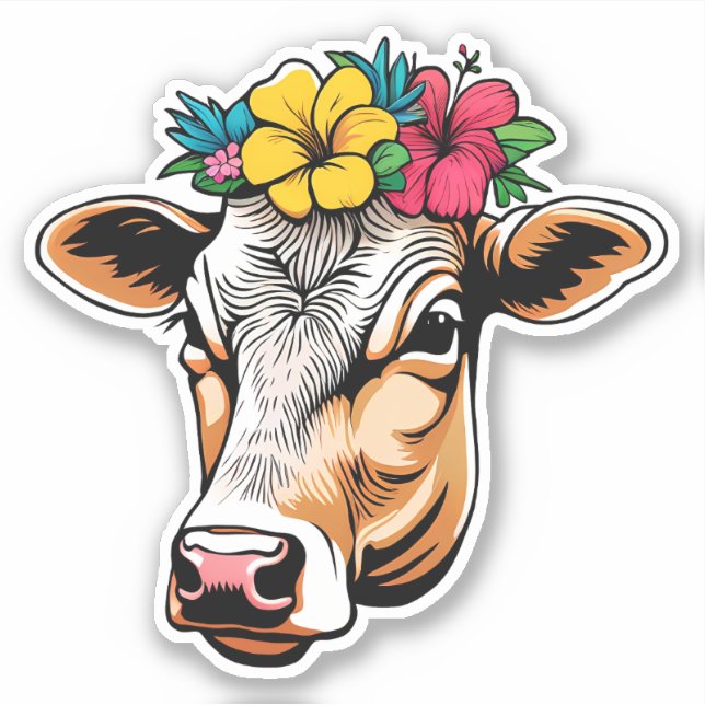 Flower Cow (Front)